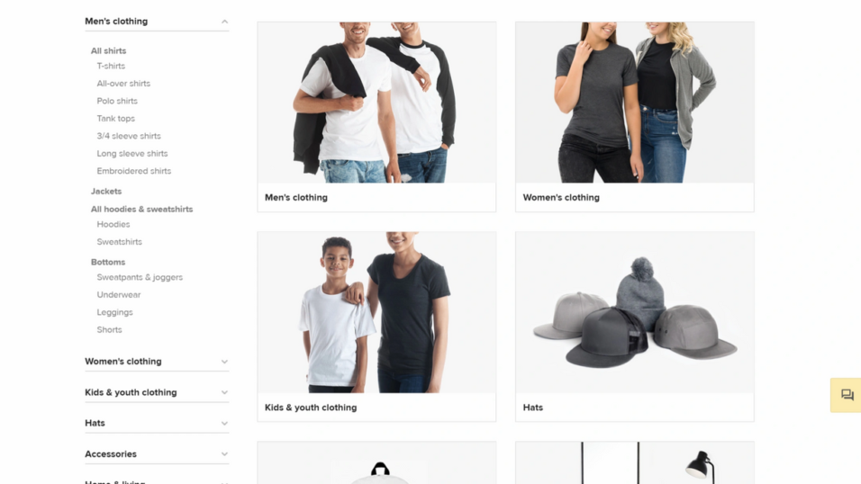 Printful's Free Mock Up Generator Preview Tutorial printful product catalogue