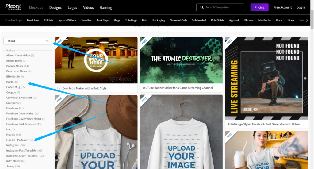 place it mockup creator visual
