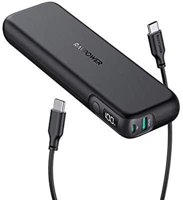 15,000 MAH 18W USB-C Slim RAV Power Bank Just $18 + Free Ship